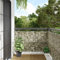 Somanki Garten-Sichtschutz Steinoptik Grau 500x90 cm PVC, Zaun Sichtschutz, Sichtschutzstreifen, Balkon Sichtschutz, Zaun Garten, Balkonsichtschutz, Balkon Zubehör - 4005478