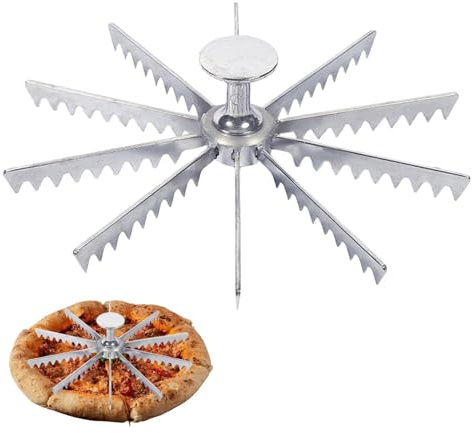 Taglia-fetta Di Torta | Pennarelli Per Torte | Separatore Di Porzioni Di Torta | Tagliatorta Da 6~10 Porzioni | Accessori Da Cucina In Lega Di Alluminio Per Cheesecake - Taglio Rapido Per Pizza Tonda