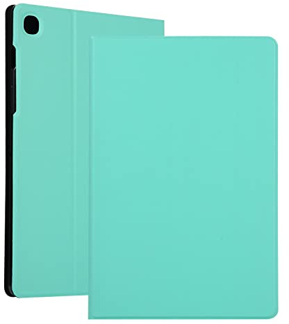 Resa med surfplatta Compatible with Samsung Galaxy Tab A7 (SM-T500 / 505) Tablet Case, Premium Shock Proof Stand Folio Case, Multi- Viewing Angles, Soft Tpu Back Cover Tablet Väska med Auto Wake/Sle