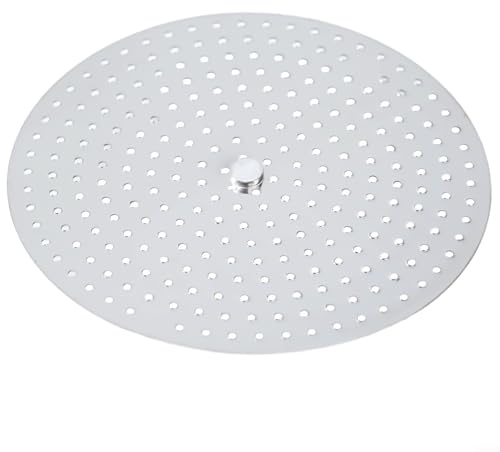 Jotekonoby Olla Moka de acero inoxidable prensado en polvo para cafetera espresso compatible con modelos de 2, 4, 6, 9 tazas, accesorio de cocina (6 tazas)