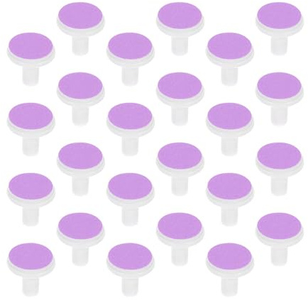 Angoily Têtes de Meulage Simples à Utiliser et Sécurisés pour Lime à Ongles Électrique Accessoires en Plastique et Papier de Verre pour Bébé pour Nourrissons