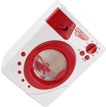 KIOALXZ Electrodomésticos en Miniatura Juego de Juegos de rol de Juguete Interruptor de presión Lavadora de Juguetes para niños Lavadora para niños para Juego de simulación