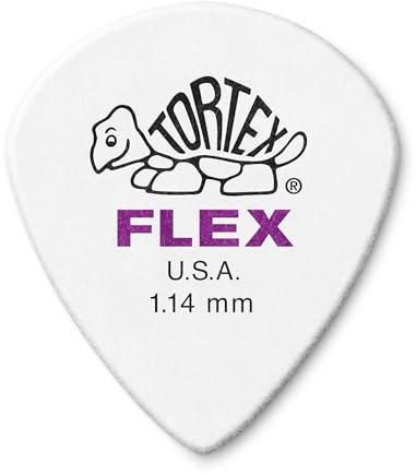 Púa Tortex Flex Jazz III 1,14mm bolsa de 12
