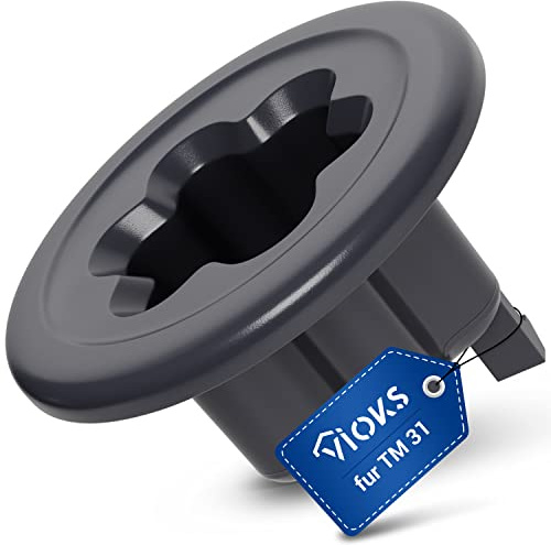 VIOKS Motor Kupplung Ø46mm Ersatz für Vorwerk Kupplung für Küchenmaschine Thermomix TM31 & Vorwerk Thermomix Zubehör, TM 31 Ersatzteile