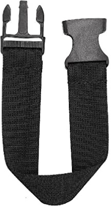 Extension de ceinture pour sac banane, Noir , Taille standard