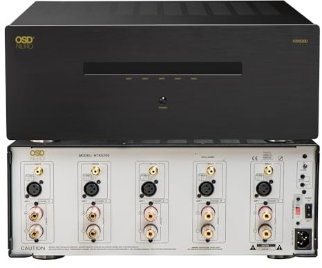 OSD Audio Nero HTA5200 Multi Channel (5X) 210W/Ch Home Theater Amplifier