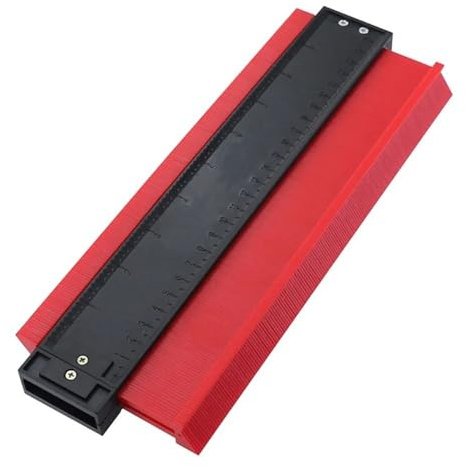Règle de profil, jauge de contour, copieur, outil de mesure en plastique, gabarit de coupe pour le travail du bois, outil de carrelage en céramique