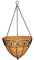 Garden Pride Scrolled Cone Shaped Hanging Basket - Complete with Coco Liner and ready to plant - Available in two sizes (14 Basket)