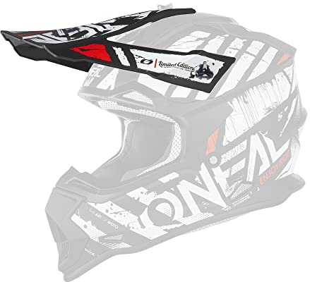 O'NEAL 2 SRS Helmet Glitch Visor Black/White, One Size