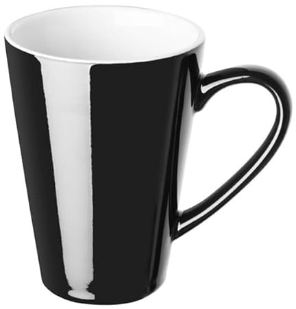 Olympia Olympia Cafe Latte Cup Black - 340ml 11.5fl oz (Box 12)