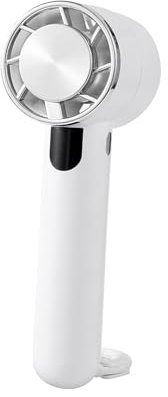 SHYOSUCCE Mini ventilateur manuel avec 5 vitesses réglables, Mini Ventilateur USB portable pour la maison, le bureau, l'extérieur et les voyages (blanc)