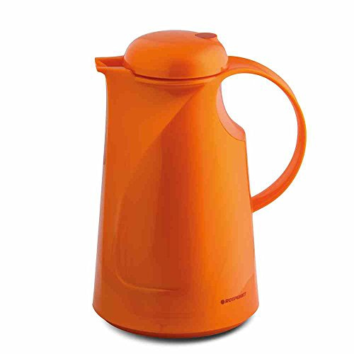 ROTPUNKT Isolierkanne 280 Leonie 1,0 l | Zweifunktions-Drehverschluss | BPA Frei- gesundes Trinken | Made in Germany | Warm + Kalthaltung | Glaseinsatz | Shiny Fox