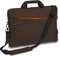 Pedea - Laptoptasche *Fashion* Notebook-Tasche bis 17,3 Zoll - Laptop Umhängetasche mit Schultergurt - Laptophülle braun - Notebooktasche für Damen & Herren