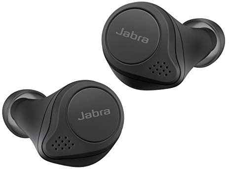 Jabra Elite 75t – In-Ear Bluetooth Kopfhörer in Ear mit aktiver Geräuschunterdrückung (ANC) und Langer Akkulaufzeit für True-Wireless-Erlebnis beim Telefonieren und Musikhören – Schwarz