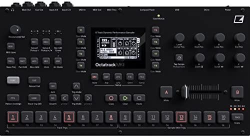 Elektron Octatrack MKII 8-track Performance Sampling Workstation/Sequencer - Black