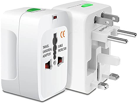 Worldwide Power Adapter Works for Alcatel Cinch is Universal for 90% of Travel Between US/EU/CN/AUS/NZ/UK Type