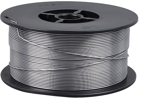 Filo Animato 1.0mm 1kg / 2.2lb Filo per Saldatura Mig in Acciaio Al Carbonio Ad Alta Durezza Filo per Saldatura Senza Gas Filo per Saldatura Universale