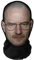 Aristo Solutions Lifelike 3D Printing Full Face Mask, Breathable, Lightweight and Comfortable, Great for Cosplay, Parties, Halloween, Carnival and Events, Walter White, Breaking Bad