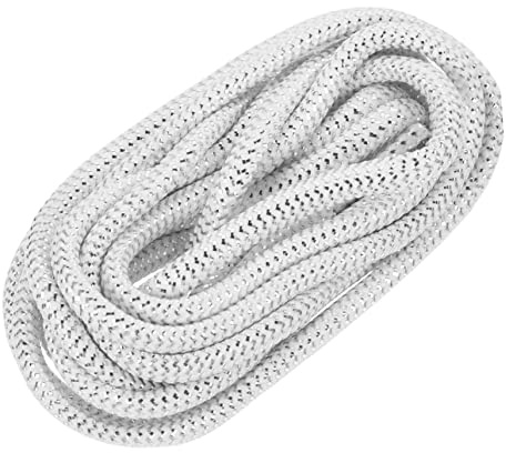 CONGARTENO Lacci Rotondi Decorativi e Resistenti per Scarpe da Ginnastica 130 Cm in Poliestere Filo Metallico per Scarpe Casual e Occasioni Speciali