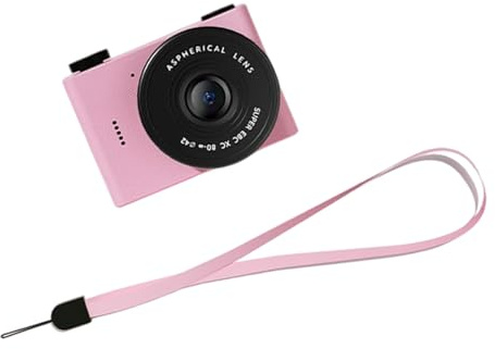 Liten kamera 720P dubbel lins bärbar videoinspelare för resor vloggning bärbar fickstorlek kamera