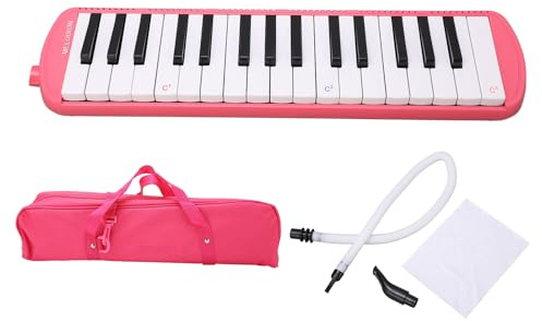 Hållbar melodika för musikälskare för nybörjare och musikutbildning.(Pink)