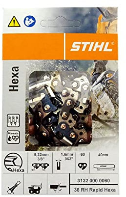 Stihl 31320000060 Sägekette 36 RH Rapid Hexa 3/8 1,6mm