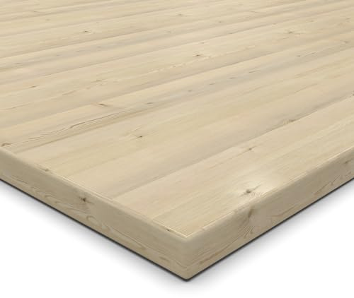 Pannello truciolato da 19 mm, Polar Pine Urus, rivestito in resina melaminica, lunghezza fino a 200 cm, pannelli decorativi con pattumiera a scelta: 100 x 50 cm (bordo in ABS completo)