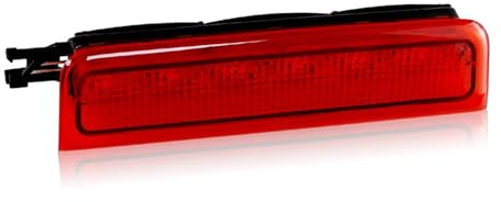 YQXMYGS Compatible con VW Caddy 2004-2015 2001-2016 1PC OEM 2K0945087C Tercera luz de freno trasera central de alto nivel Bombilla LED for coche(1pcs LED Red Lens)