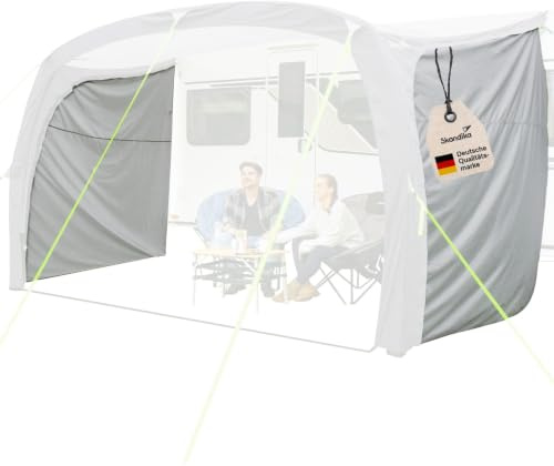 Skandika Pareti laterali per tenda Vika Air Caravan 400, tenda gonfiabile per caravan, UV 50+, colonna d'acqua 3000 mm, tenda per autobus, tenda per camper, roulotte, camper, autobus
