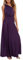 OBEEII Femmes Robe de Soirée Sexy V-Col sans Dos Robes Élégante Multi-Way Bandage Dress pour Ceremonie Mariage Demoiselle d'honneur Cocktail Prom Fête Violet Foncé M