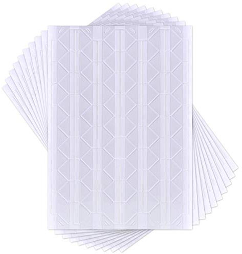 ULWSY Photo Stick Corners, 1020pcs Adhesive Photo Sticker Corners for DIY Scrapbook, Journal and Picture Album, Clear