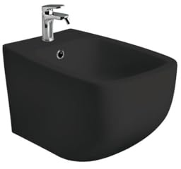 Kiamami Valentina - Bidé mural Mozart negro mate