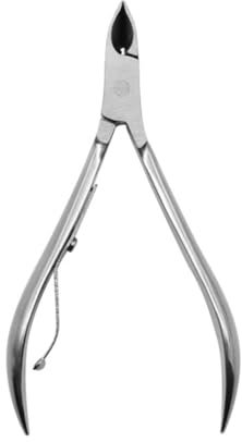 Tijeras para cutículas, de acero inoxidable, para manicura colorida, removedor de piel muerta, pedicura, alicates de pico de águila