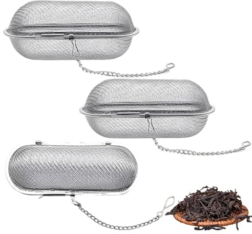 3 unidades de colador para especias para cocinar, bolsas de especias para cocinar, para especias o té, accesorios para especias