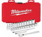 Milwaukee 3/8in Ratcheting Socket Set Metric, 32 Piece