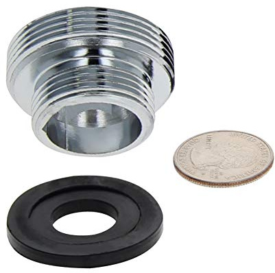 MroMax Kran adapter 16 mm hongänga till 22 mm hane gänga kopparkontakt galvanisering kran tillbehör 1 st