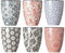 Cosy & Trendy Tasse Délirio Assortis-9 Cl-Lot de 6