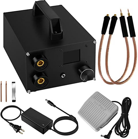 Super Kondensator-Digital-Punktschweißgerät zur Hand mit Tragbarem 18650 Nickel-Band Vollständiger Satz Hochleistungs-Handheld-Energiespeicherschweißgerät