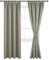 DWCN Vorhänge Wohnzimmer Blickdicht Kräuselband mit Vorhang-Krawatten, 2er Set H 245 x B 140 cm Verdunkelungsgardinen Wärmeisolierend Thermovorhang für Schlafzimmer, Taupe