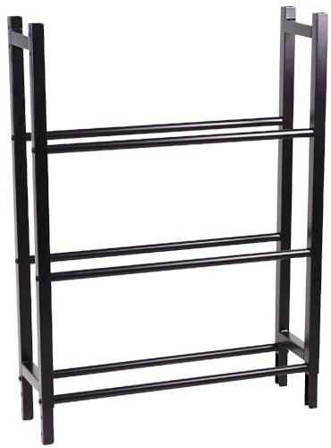 MVP Disc Sports Disc Station Disc Storage Rack Add-On (3 Shelf Extension/Black)