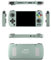 SXMA RG405M - Reproductor de Juegos Retro Android 12, Consola Portátil de 4 Pulgadas, Pantalla Táctil IPS 128G, Tarjeta TF Con 3170+ Juegos Retro de 64 Bits