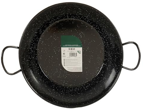 San Ignacio Sarten profunda, de fondo hondo, esmaltada con asas 36 cm colección LA DEHESA