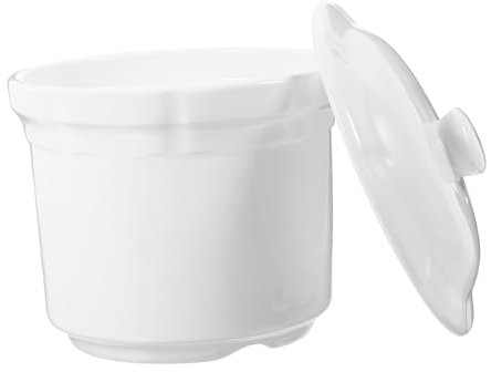 Cabilock Olla De Estofado De Con Tapa Práctica Olla Hogar Para Hacer Sopa Guiso o Cuenco Para Estofado De