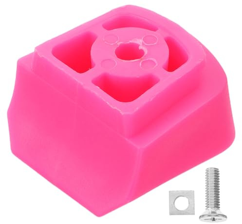 MINAOLULUS Topes de Freno para Patines Infantiles de Goma Rosa Frenado Suave y Seguridad Mejorada, Accesorios para Patines en Línea y Roller