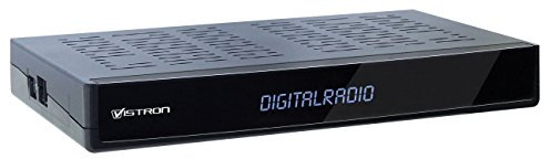 Vistron VT855 DVB-C Radio Tuner, Kabelradio, Radio für digitales Kabelfernsehen, 15L x 13B x 3,2H cm