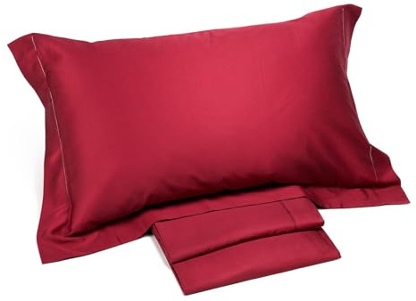 Caleffi - Completo Letto Matrimoniale in Raso Composto da Lenzuola Matrimoniali Cotone 100% 240x285 + 1 Lenzuolo con Angoli Matrimoniale Coprimaterasso Sotto 180x200 + 2 Federe Cuscino Letto 50x80