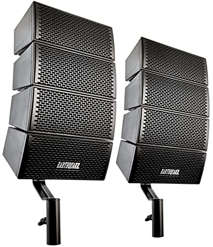 Earthquake Sound DJ-Array Gen2 10,2 x 10,2 cm Line Array Lautsprecher-System, 2 Stück