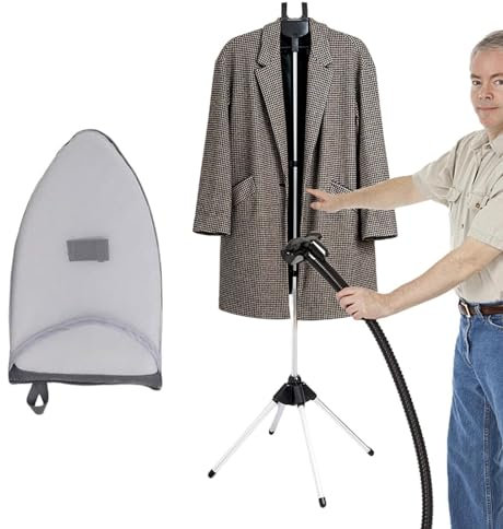 Perchas Para Plancha De Vapor, Vaporizador Ropa Mano, Vapor Portátil Para Ropa Soporte De Planchado Vertical Telescópico Soporte Para Accesorios De Planchado Vapor Para El Hogar