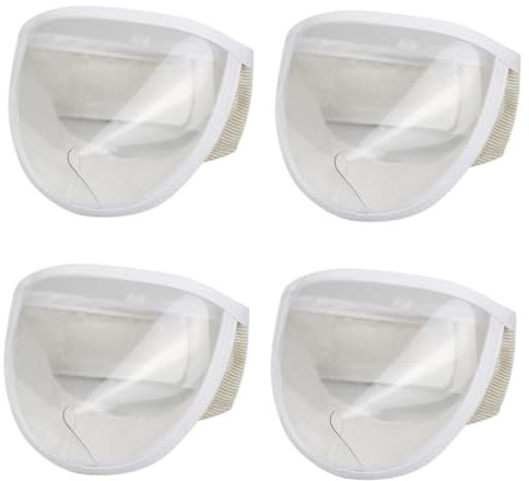 BESPORTBLE 4 Stück Atmungsaktive für Katzen Maulkörbe für Katzenpflege Kätzchen Schnauze Katzenmundabdeckung Katzenpflegezubehör Haustier bequemer Pflegemaulkorb Katzenzubehör