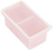 Plateau de congélation en silicone avec couvercle Récipient de congélation de soupe Le bac à glaçons extra large de 2 tasses fait 2 portions de cubes parfaites de 250 Plateau De Conservation (B)